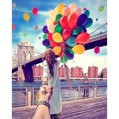 Картина за номерами "З Днем народження Нью Йорк" LC10075