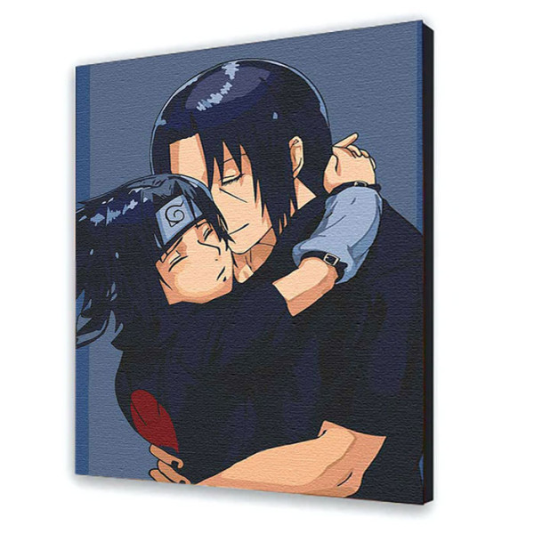 Картина за номерами з лаком ArtCraft Наруто "Ітачі і Саске" 40*50 см 10265-AC