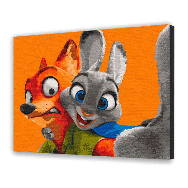 Картина за номерами "Вартові Звірополісу" 40*50 см 11646-AC