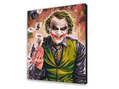Картина за номерами з лаком ArtCraft "Джокер-переможець" 40*50 см 10304-AC