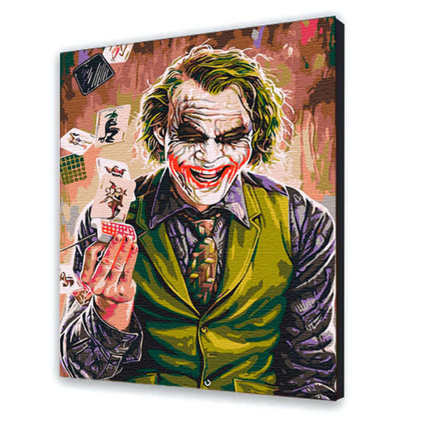 Картина за номерами з лаком ArtCraft "Джокер-переможець" 40*50 см 10304-AC