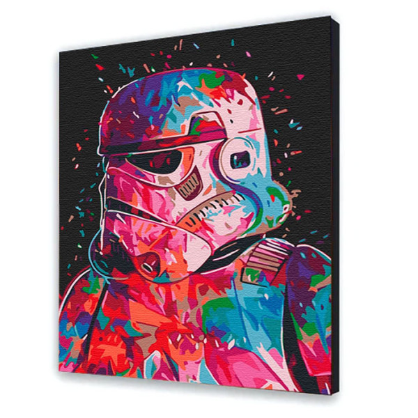 Картина за номерами "Штурмовик" 40*50 см 16011-AC