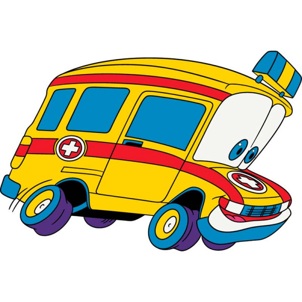 Авторська дитяча картина за номерами "Швидка допомога" 25*30 см 15069-AC Авторська дитяча картина за номерами "Швидка допомога" 25*30 см 15069-AC