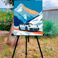 Картина за номерами "Porsche 911" ArtCraft 40*50 см 12505-AC