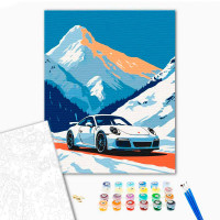 Картина за номерами "Porsche 911" ArtCraft 40*50 см 12505-AC