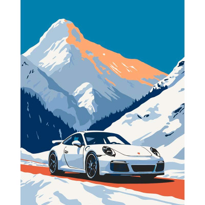 Картина за номерами "Porsche 911" ArtCraft 40*50 см 12505-AC