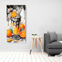 Картина за номерами "Цитрусовий десерт" 40*80 см Art Craft 12025-AC