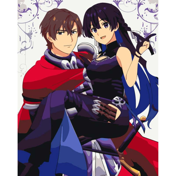 Картина за номерами "Оскар та Тінаша" 40*50 см Art Craft 16091-AC