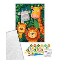 Картина за номерами ArtCraft Веселі джунглі дитяча 30*40 см 15584-AC
