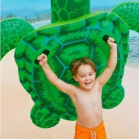 Детский надувной плотик Черепаха Intex 57524, 150 x127