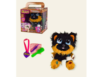 Мяка іграшка Собачка MP 1955 з аксесуарами Чорний