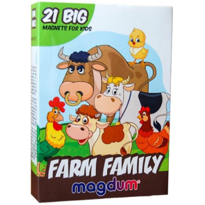 Набор магнитов Magdum "Ферма семейки" ML4031-21 EN