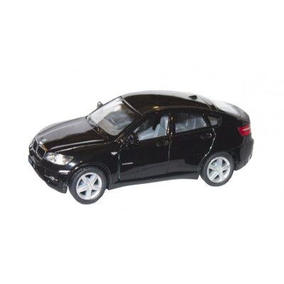 Коллекционная игрушечная машинка BMW X6 KT5336W(Black) инерционная