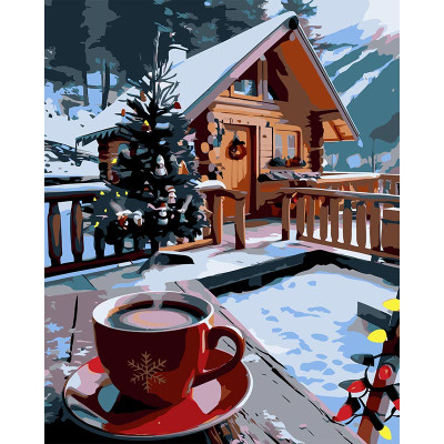 Картина за номерами Stateg Ранок у горах 40х50 см VG014