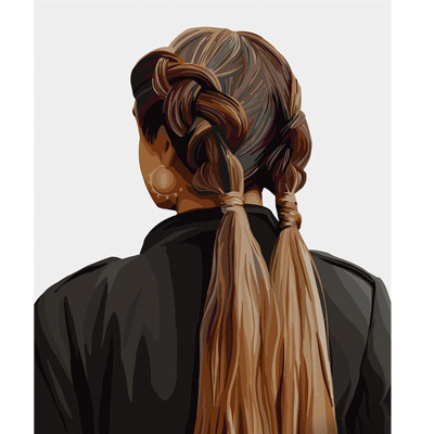 Картина за номерами Stateg Колоски 40х50 см GS551