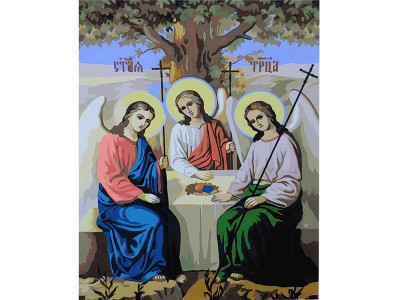 Картина за номерами Stateg Свята Трійця 40х50 см SY6695