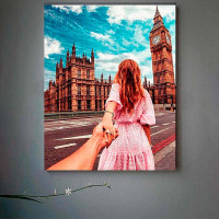 Картина за номерами "Лондон кличе" тм Крамниця Чудес 40 x 50 см у коробці LC10035 Картина за номерами "Лондон кличе" тм Крамниця Чудес 40 x 50 см у коробці LC10035