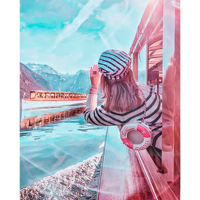 Картина за номерами "На зустріч пригодам" км Лавка Чудес 40 x 50 см LC10067