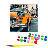 Картина за номерами "Особливе таксі" 40х40 см 10518-AC Картина за номерами "Особливе таксі" 40х40 см 10518-AC