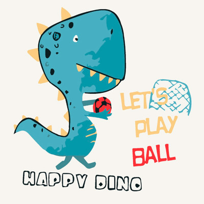 Картина за номерами "Щасливий динозаврик" 30*30 см 15007-AC Картина за номерами "Щасливий динозаврик" 30*30 см 15007-AC