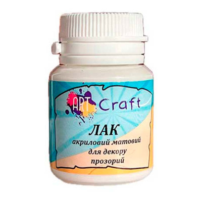 Лак акриловий матовий 20 мл (30) 5004-AC Лак акриловий матовий 20 мл (30) 5004-AC