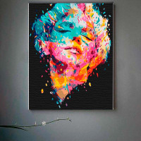 Картина за номерами "Мерілін Монро арт" 40*50 см 10015-AC Картина за номерами "Мерілін Монро арт" 40*50 см 10015-AC