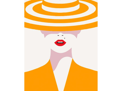 Набір для розпису "Orange style" 30*40 см 10091-AC