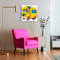 Авторська дитяча картина за номерами "Фургончик" 25*30 см 15070-AC