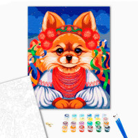 Картина за номерами ArtCraft "Лисичка-сестричка" 40*50 см Авторська 11542-AC Картина за номерами ArtCraft "Лисичка-сестричка" 40*50 см Авторська 11542-AC