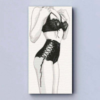 Картина за номерами ArtCraft "Відвертий лук" 40*80 см 10109-AC Картина за номерами ArtCraft "Відвертий лук" 40*80 см 10109-AC