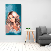 Картина за номерами "Досконала" Artcraft 40*80 см Авторська 10126-AC