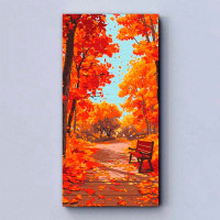 Картина за номерами "Осінній парк" 40*80 см 11572-AC