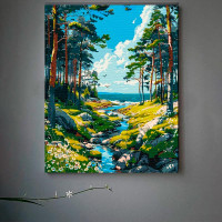 Картина за номерами "Тиша природи" ArtCraft 40*50 см 11044-AC Картина за номерами "Тиша природи" ArtCraft 40*50 см 11044-AC