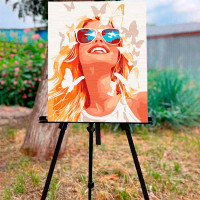 Картина за номерами "Посмішка" ArtCraft 40*50 см 10151-AC