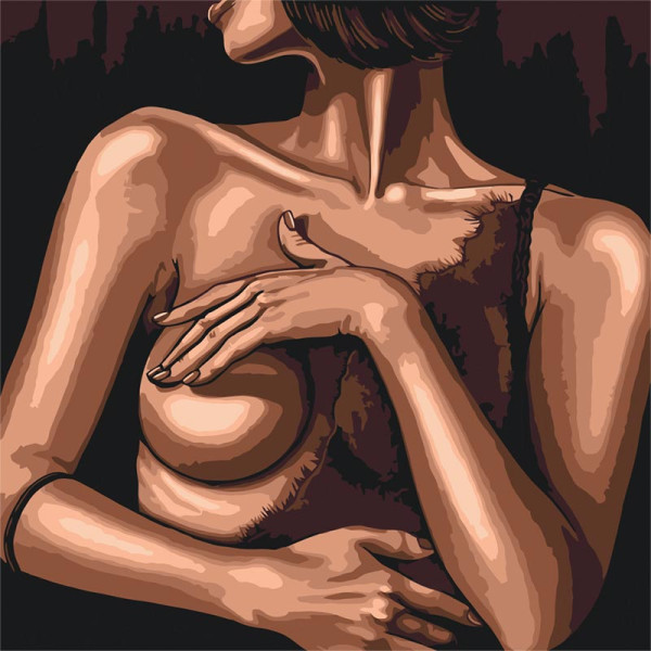Картина за номерами Art Craft "Тиха спокуса" 40x40 см 10173-AC Картина за номерами Art Craft "Тиха спокуса" 40x40 см 10173-AC