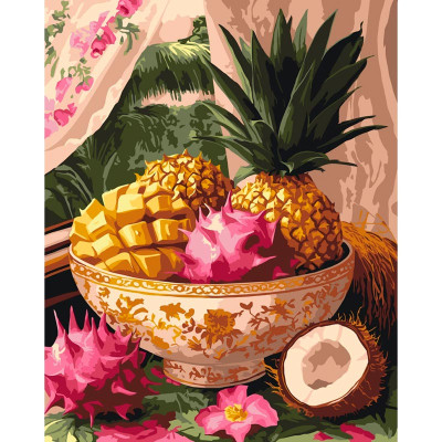 Картина за номерами ArtCraft "Тропічні дари" 40x50 см 12058-AC