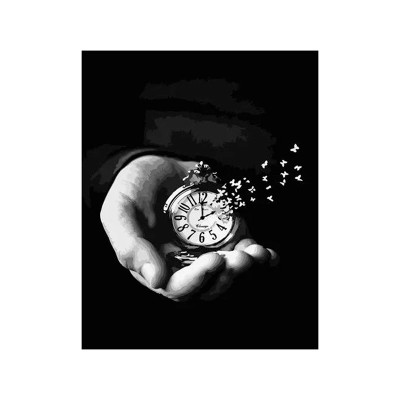 Картина по номерах Невпинний час Strateg 40х50 см DY044