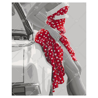 Картина за номерами Спокусниця 40*50 см КНО4572