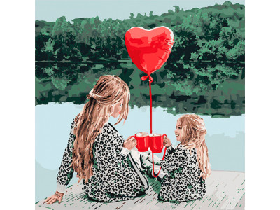 Картина за номерами "Маленькі радості" 40x40 см КНО4669