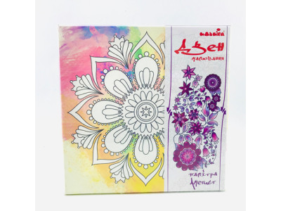 Набір для розпису на полотні Мандала мудрості (палітра аметист) 25*25 DZ662