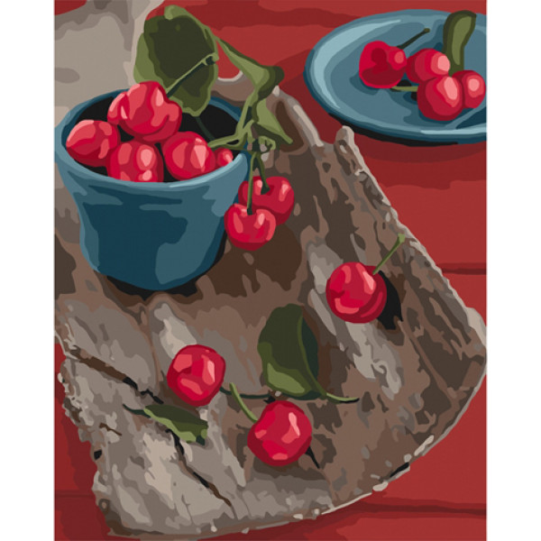 Картина за номерами "Стиглі смаколики" 40х50 см КНО5582