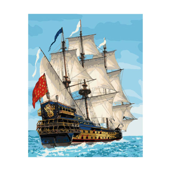 Картина за номерами Королівський флот 40 * 50 КН2729
