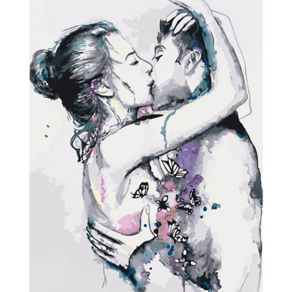 Картина за номерами Пристрасть 40*50 КНО2673