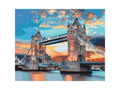 Картина за номерами Лондонський міст 40 * 50 КНО3515