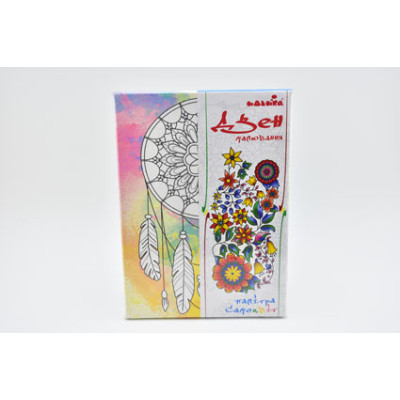 Набір для малювання на полотні "ловець снів" (палітра multicolor) DZ045