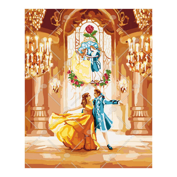 Картина за номерами Неосяжна сила любові 40*50 КНО4536