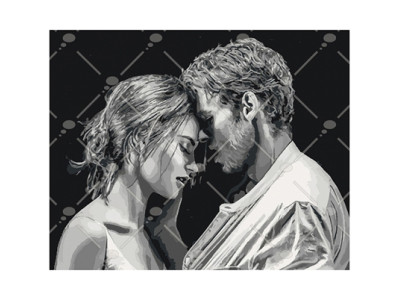 Картина за номерами Ти моє повітря 40*50 КНО4542