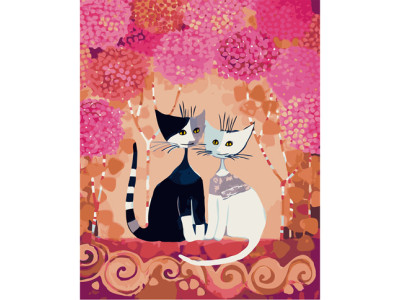 Картина за номерами "Казкові котики" GX9897