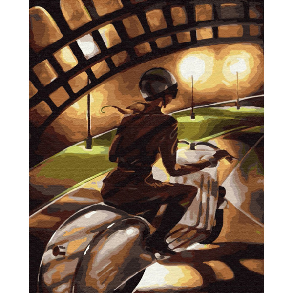 Картина за номерами "Малишка на драйві" 40х50 см GX29722