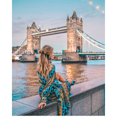 Картина за номерами "Тауерський міст" ТМ Лавка Чудес 40 x 50 см у коробці LC10012